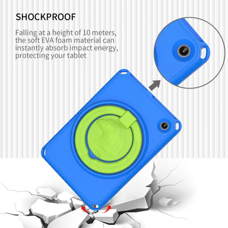 For Amazon Kindle Fire HD7 2022 EVA + PC Shockproof Tablet Case with Water-resistant Frame(Blue)