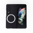 For Samsung Galaxy Z Fold4 Skin Feel MagSafe Magnetic Phone Case(Black) - Galaxy Z Fold4 5G Cases by PMC TechLife | Online Shopping South Africa | PMC TechLife