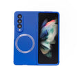 For Samsung Galaxy Z Fold4 Skin Feel MagSafe Magnetic Phone Case(Royal Blue) - Galaxy Z Fold4 5G Cases by PMC TechLife | Online Shopping South Africa | PMC TechLife