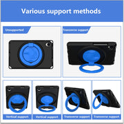 For Lenovo Tab M8 TB-8505 EVA + PC Shockproof Tablet Case without Water-resistant Frame(Black)