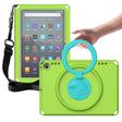 For Amazon Fire HD 8 2020 / HD 8 Plus 2022 EVA + PC Shockproof Tablet Case without Waterproof Frame(Grass Green) - Amazon by PMC TechLife | Online Shopping South Africa | PMC TechLife | Buy Now Pay Later Mobicred