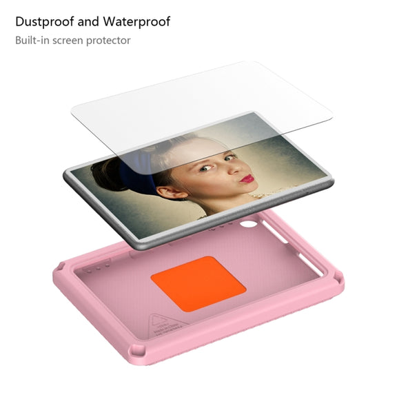 For Amazon Fire HD 8 2020 / HD 8 Plus 2022 EVA + PC Shockproof Tablet Case without Water-resistant Frame(Pink)