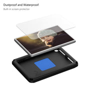 For Amazon Fire HD 8 2020 / HD 8 Plus 2022 EVA + PC Shockproof Tablet Case without Water-resistant Frame(Black)