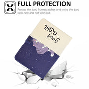For Amazon Kindle Paperwhite 4/3/2/1 Electric Pressed TPU Smart Leather Tablet Case(Lazy Cat)