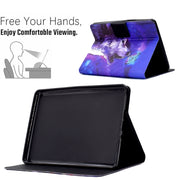 For Amazon Kindle Paperwhite 4/3/2/1 Electric Pressed TPU Smart Leather Tablet Case(Butterfly Wolf)