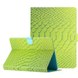 For 10 inch Tablets Solid Color Crocodile Texture Leather Tablet Case(Green) - Others by PMC TechLife | Online Shopping South Africa | PMC TechLife | Buy Now Pay Later Mobicred