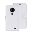 For Oukitel C19 Pro idewei Crazy Horse Texture Leather Phone Case(White) - More Brand by idewei | Online Shopping South Africa | PMC TechLife | Buy Now Pay Later Mobicred