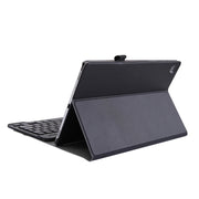 A307 For Galaxy Tab A 8.4 T307 (2020) Bluetooth Keyboard Tablet Case with Stand(Black)