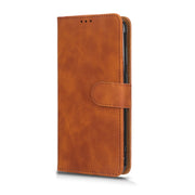 For Blackview BV5200 Skin Feel Magnetic Flip Leather Phone Case(Brown)