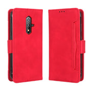 For Blackview BV5200 Skin Feel Calf Texture Card Slots Leather Phone Case(Red)