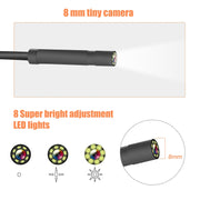 P40 8mm HD Water-resistant Portable Integrated Hand-held Vertical Screen Industry Endoscope, Length:5m(Hardwire)