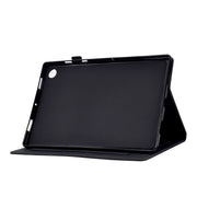 For Huawei MatePad T 10s Tower Embossed Leather Tablet Case(Black)