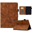 For Amazon Kindle Paperwhite 5 Tower Embossed Leather Smart Tablet Case(Brown) - Amazon by PMC TechLife | Online Shopping South Africa | PMC TechLife | Buy Now Pay Later Mobicred