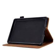 For Amazon Kindle Paperwhite 5 Tower Embossed Leather Smart Tablet Case(Brown)