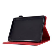For Amazon Kindle Paperwhite 5 Tower Embossed Leather Smart Tablet Case(Red)