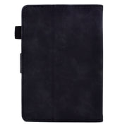 For Amazon Kindle Paperwhite 5 Tower Embossed Leather Smart Tablet Case(Black)