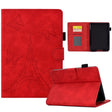 For Amazon Kindle Lite 2022 Tower Embossed Leather Smart Tablet Case(Red) - free shipping - PMC TechLife - Order now!