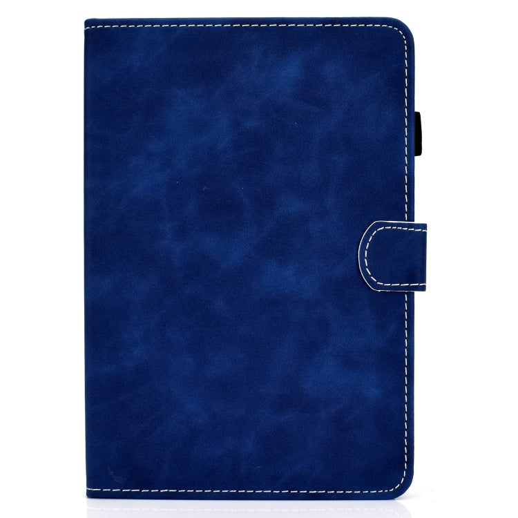 For Amazon Kindle Youth Version 2022 Cowhide Texture Smart Leather Tablet Case(Blue)