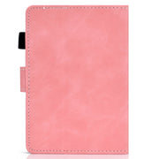 For Amazon Kindle Youth Version 2022 Cowhide Texture Smart Leather Tablet Case(Rose Gold)