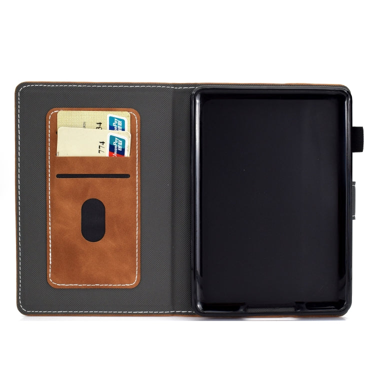 For Amazon Kindle Youth Version 2022 Cowhide Texture Smart Leather Tablet Case(Brown)