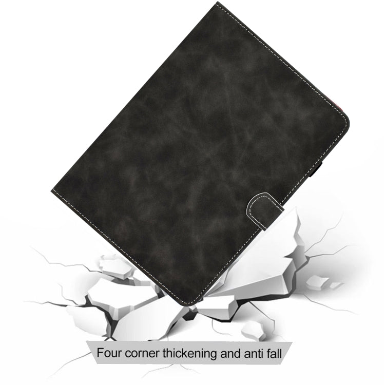 For Amazon Kindle Youth Version 2022 Cowhide Texture Smart Leather Tablet Case(Grey)