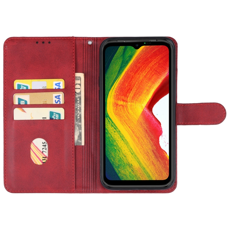 For Ulefone Power Armor 19 Leather Phone Case(Red)