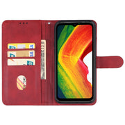 For Ulefone Power Armor 19 Leather Phone Case(Red)