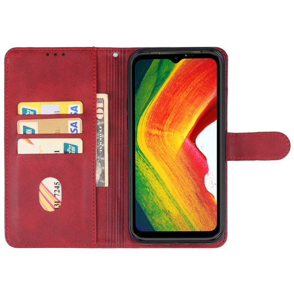 For Ulefone Power Armor 19 Leather Phone Case(Red)