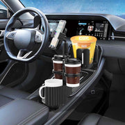 A08 Car Drink Water Cup Mobile Phone Holder(Green)