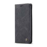 For Galaxy M31 CaseMe-013 Multifunctional Horizontal Flip Leather Case with Card Slot & Holder & Wallet(Black)