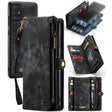 For Samsung Galaxy A51 CaseMe-008 Detachable Multifunctional Flip Leather Phone Case(Black) - free shipping - PMC Jewellery - Order now!