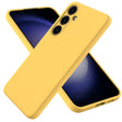 For Samsung Galaxy S24 5G Color Liquid Silicone Phone Case(Yellow) - free shipping - PMC TechLife - Order now!