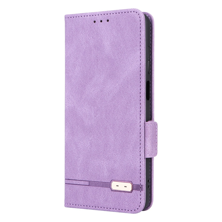 For Ulefone Note 14 Magnetic Clasp Leather Phone Case(Purple)