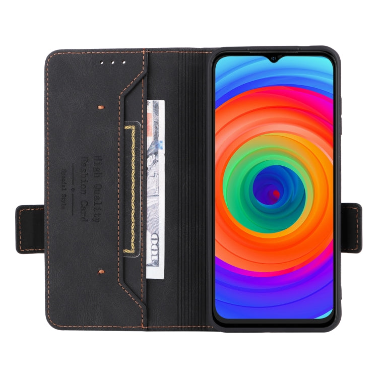 For Ulefone Note 14 Magnetic Clasp Leather Phone Case(Black)