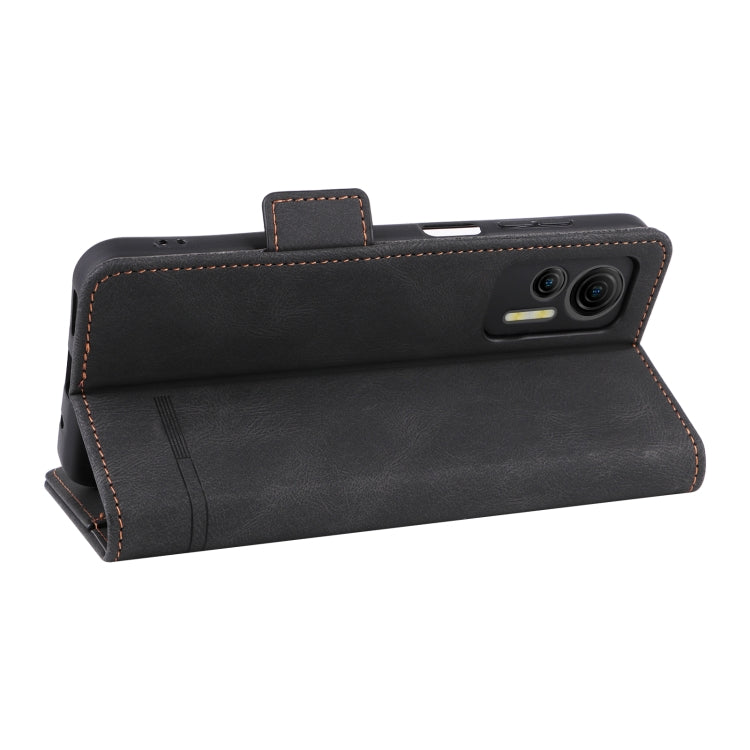 For Ulefone Note 14 Magnetic Clasp Leather Phone Case(Black)