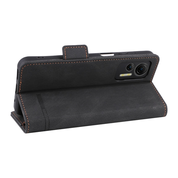 For Ulefone Note 14 Magnetic Clasp Leather Phone Case(Black)