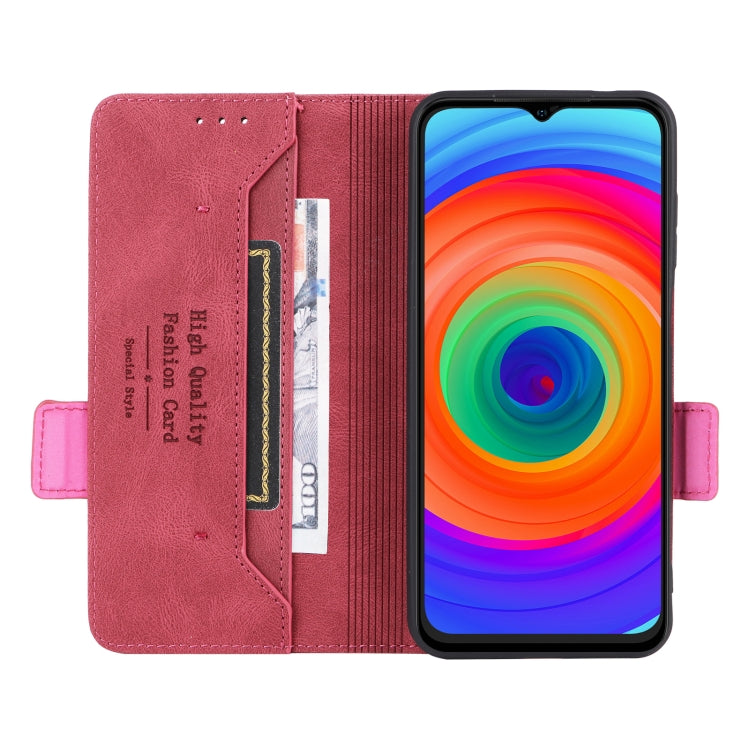 For Ulefone Note 14 Magnetic Clasp Leather Phone Case(Red)