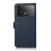 For Xiaomi Redmi K70 5G / K70 Pro 5G KHAZNEH Litchi Texture Leather RFID Phone Case(Blue)
