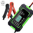 Motorcycle / Car Battery Smart Charger with LCD Screen, Plug Type:AU Plug - Battery Charger by PMC TechLife | Online Shopping South Africa | PMC TechLife | Buy Now Pay Later Mobicred