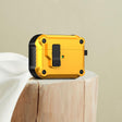 For AirPods Pro 2 Eagle Shockproof Earphone Protective Case with Switch(Yellow) - For AirPods Pro 2 by PMC Jewellery | Online Shopping South Africa | PMC Jewellery | Buy Now Pay Later Mobicred