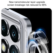 For Xiaomi Redmi K70 Pro Armor Clear TPU Hard PC Phone Case(Clear)