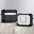 For AirPods Pro 2 TPU + PC Shockproof Earphone Protective Case with Switch(White) - For AirPods Pro 2 by PMC Jewellery | Online Shopping South Africa | PMC Jewellery | Buy Now Pay Later Mobicred