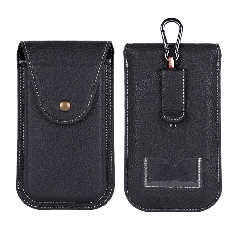 For 6.7 inch Mobile Phone PU Waist Bag(Brown)