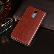 For Cubot Note Plus idewei Crazy Horse Texture Horizontal Flip Leather Case with Holder & Card Slots & Wallet(Sky Blue)