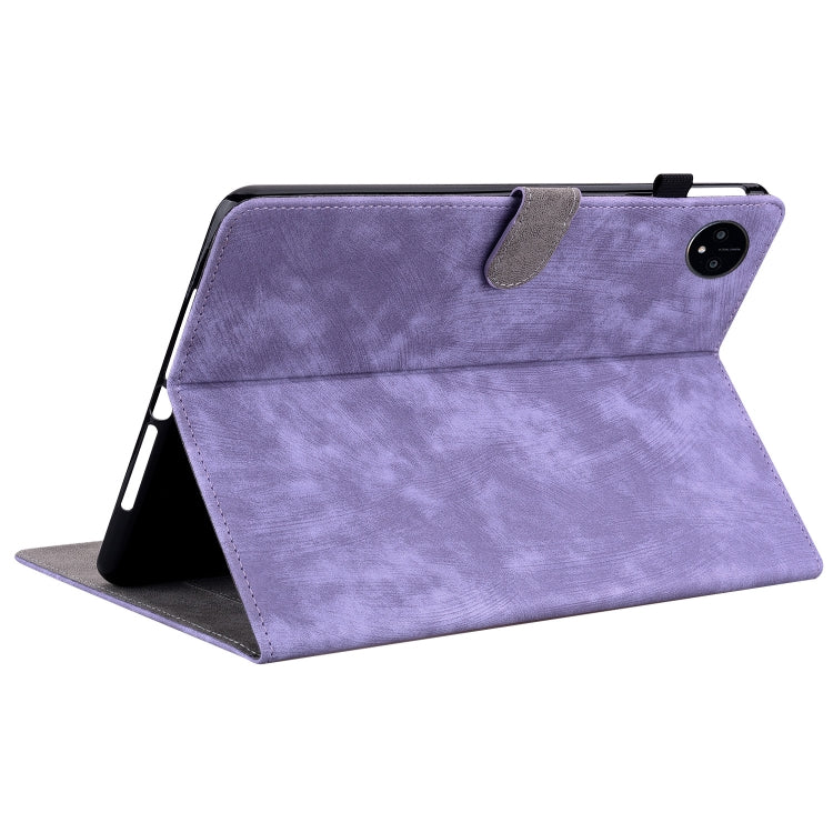 For Huawei MatePad Pro 11 2022 Tiger Pattern Flip Leather Tablet Case(Purple)