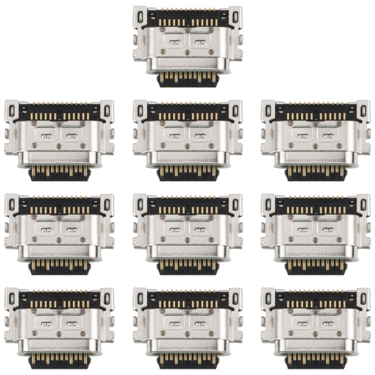 For Motorola One Hyper 10pcs Charging Port Connector