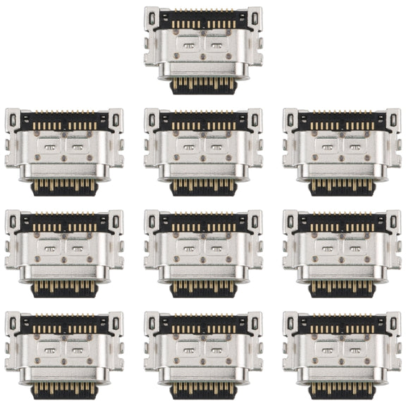 For Motorola One Hyper 10pcs Charging Port Connector