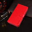 For LG X power3 idewei Crazy Horse Texture Horizontal Flip Leather Case with Holder & Card Slots & Wallet(Red) - LG Cases by idewei | Online Shopping South Africa | PMC TechLife | Buy Now Pay Later Mobicred
