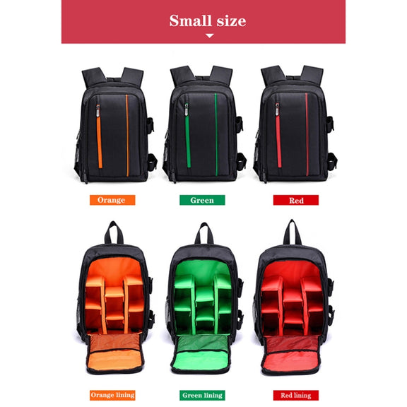 Outdoor Camera Backpack Water-resistant Photography Camera Shoulders Bag, Size:45x32x18cm(Red)
