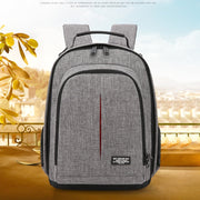 Small Water-resistant Camera Backpack Shoulders SLR Camera Bag(Blue)